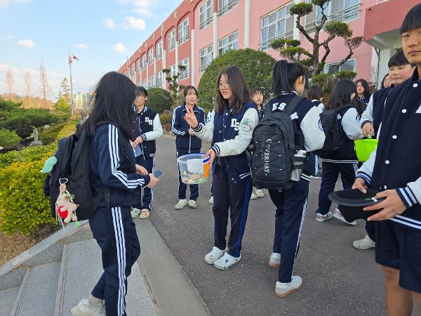 2026. 등교맞이 화이트데이 사탕 이벤트